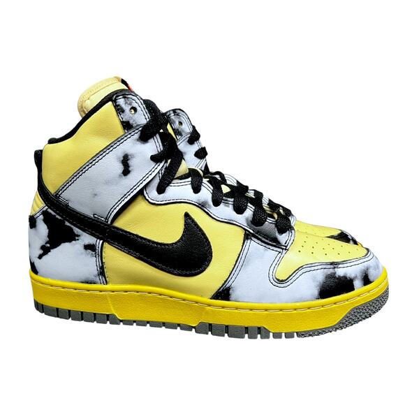 NIB Nike Dunk Hi 1985 SP Lemon Drop Black-Saturn Gold High Top Men's 8.5 - Picture 1 of 9